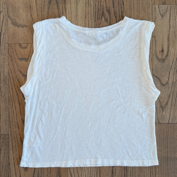 Final Touch Women’s White Sleeveless Slub Tank Top Size X-Small - Picture 8 of 8